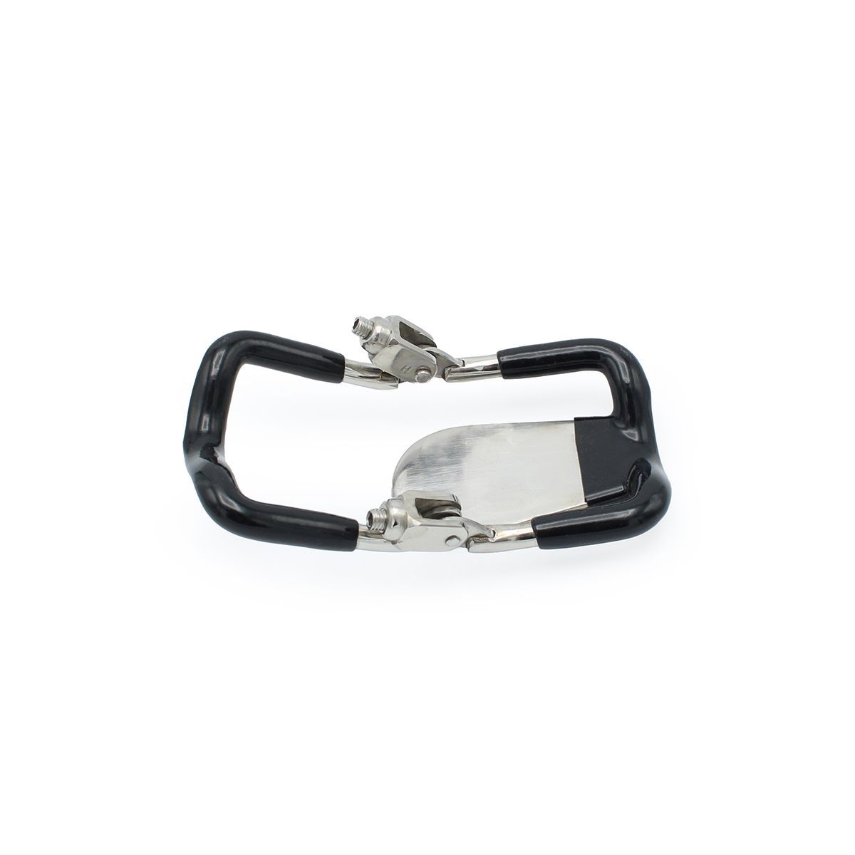 Kiotos - Steel Jaw Lock With Black Elastic Coating