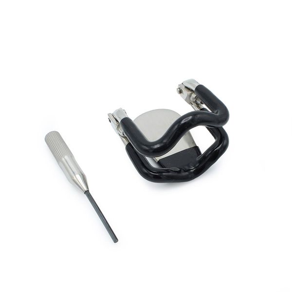 Hovedbilde Kiotos - Steel Jaw Lock With Black Elastic Coating