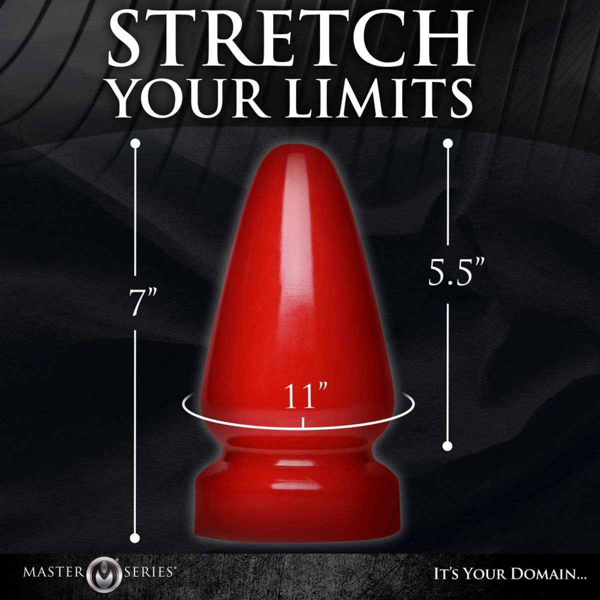 Master Series - Anal Destructor Plug - Small